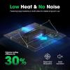 imageVIVOSUN 4 x 4 Grow Tent Kit Complete with VS4000 LED Grow Light and 6 Inch Fan Filter Combo Ventilation System