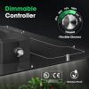 imageVIVOSUN 4 x 4 Grow Tent Kit Complete with VS4000 LED Grow Light and 6 Inch Fan Filter Combo Ventilation System