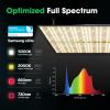 imageVIVOSUN 4 x 8 Grow Tent Kit Complete  VS4000 LED Grow Light with Samsung LM301H Diodes ampamp Brand Dimmable Driver and 4 x8 Grow Tent and 6 Inch Fan Filter Combo Setup Package System Veg Flower