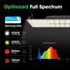 imageVIVOSUN 48 x 48 x 80 Grow Tent VS2000 LED Grow Light 6 Inch 440 CFM Inline Fan Combo pH and TDS Meter Combo Digital Hygrometer Indoor Outdoor Thermometer