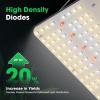 imageVIVOSUN 4x8 Grow Tent 96quotx48quotx72quot Roof Cube Tent VS2000 LED Grow Light with Samsung LM301H Diodes 8 Inch 720 CFM Inline Fan 5Pack 5 Gallon Grow Bags HeavyDuty Polyester Plant Trellis Netting