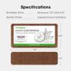 imageVIVOSUN 5Pack 7 Gallon Grow Bags and Coco Coir Brick 14lbs 100 Natural Organic Compressed Coconut Coir Fiber with Low EC PH Balance ampamp High Nutrition Coconut Fiber Substrate Coconut Soil for Pla