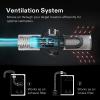 imageVIVOSUN Grow Tent Complete Kit 36quotx36quotx72quot Growing Tent with VS1000 Led Grow Light 4 Inch 203 CFM Inline Fan Carbon Filter and 8ft Ducting Combo
