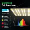 imageVIVOSUN Grow Tent Complete Kit 48quotx48quotx80quot Growing Tent with VS1000 Led Grow Light 6 Inch 440 CFM Inline Fan Carbon Filter and 8ft Ducting Combo