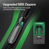 imageVIVOSUN S558 5x5 Grow Tent Smart System with AeroLight A100 100W LED Grow Light AeroZesh S6 6 inch 405 CFM Inline Duct Fan GrowHub E42 WiFiControl 6 Inch Air Carbon Filter and Aluminum Ducting