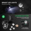 imageVIVOSUN 2Pack 30X 60X Illuminated Jewelers Loupe Foldable Magnifier and 2Pack Gardening Hand Pruner