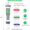 imageVIVOSUN 3in1 Digital pH Meter with ATC Soil Tester for Moisture pH and LightIndoor and Outdoor Use