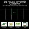 imageVIVOSUN 5 x 30ft HeavyDuty Polyester Plant Trellis Netting and 164 Feet Twist Tie Roll Spool Dispenser wCutter Secure Garden Plant