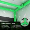 imageVIVOSUN 5x5 Grow Tent 60quotx60quotx72quot Roof Cube Tent VS1000E LED Grow Light 5Pack 5 Gallon Grow Bags 4 Inch 190 CFM Inline Fan HeavyDuty Polyester Plant Trellis Netting
