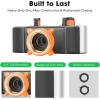 imageVIVOSUN Garden Hose Splitter 4 Way Heavy Duty Water Hose Connector and Garden Hose Splitter 2 Way Heavy Duty Upgraded Highly Durable Dual Water Hose Connector Faucet Adapter
