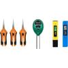 imageVIVOSUN PH Meter TDS and EC Meter Soil Tester Combo and 3Pack 65 Inch Gardening Hand Pruner