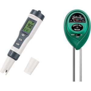 imageVIVOSUN 3in1 Digital pH Meter with ATC Soil Tester for Moisture pH and LightIndoor and Outdoor Use