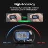 imageVIVOSUN 800GPH Submersible Pump ampamp 1Pack LCD Digital Aquarium Thermometer Ultra Quiet Water Pump with 10ft High Lift for Fish Tank Pond Aquarium Statuary Hydroponics