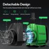 imageVIVOSUN 800GPH Submersible Pump ampamp 1Pack LCD Digital Aquarium Thermometer Ultra Quiet Water Pump with 10ft High Lift for Fish Tank Pond Aquarium Statuary Hydroponics
