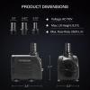 imageVIVOSUN 800GPH Submersible Pump3000LH 24W and 660GPH Submersible Water Pump 2500LH 35W aquarium pump Ultra Quiet Fountain Pump with 82ft25m High Lift for Fish Tank
