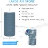 imageVIVOSUN Commercial Air Pump 1427 GPH 55W 90Lmin 12 Outlet for Aquarium and Hydroponic Systems and Air Stone 2PCS 4 x 2 Inch Large Air Stone for Aquarium