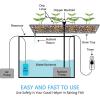 imageVIVOSUN Commercial Air Pump 1427 GPH 55W 90Lmin 12 Outlet for Aquarium and Hydroponic Systems and Air Stone 2PCS 4 x 2 Inch Large Air Stone for Aquarium