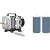 imageVIVOSUN Commercial Air Pump 1110 GPH 8 Outlet 40W 70Lmin for Aquarium and Hydroponic Systems and Air Stone 2PCS 4 x 2 Inch Large Air Stone for Aquarium