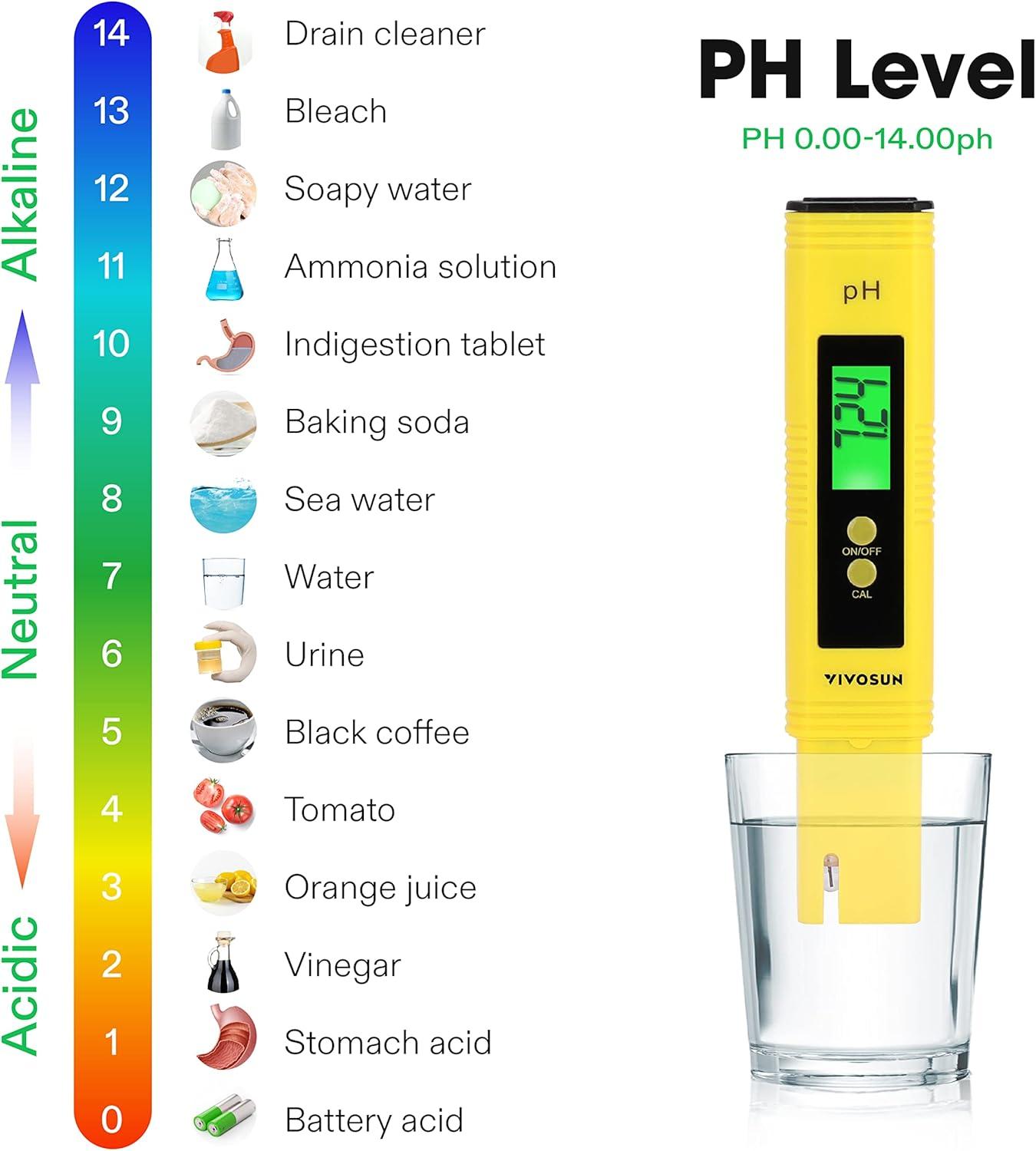 imageVIVOSUN Digital PH Meter and Nutrients Base A ampamp B Bundle Liquid Fertilizer Supports Vegetative and Flowering Stages for Outdoor ampamp Indoor Plants Set of Quarts