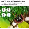 imageVIVOSUN 10Pack 15 Gallon Grow Bags and 10Pcs SelfWatering Spikes Hexagonal Terracotta Watering Stakes AutoWater Device Planter Insert for Indoor ampamp Outdoor Potted Plants 10Pack