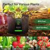 imageVIVOSUN 10Pack 3 Gallon Grow Bags and Coco Coir Brick Combo 14lbs 100 Natural Organic Compressed Coconut Coir Fiber with Low EC PH Balance ampamp High Nutrition