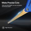imageVIVOSUN 2Pack Curved Gardening Scissors 65 Inch and 2Pack Gardening Scissors 65 Inch Hand Pruner Pruning Shear with Straight Stailess Steel Blades Black and Green
