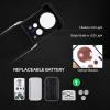 imageVIVOSUN 30X 60X Illuminated Jewelers Loupe Foldable Magnifier and SlideOut Jewelry Loupe Magnifier 30X 60X 90X LED Lighted Eye Loupe with UV Light for Jewelry Diamonds Gems Coins Stamps Rocks