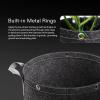 imageVIVOSUN 5Pack 3 Gallon Grow Bags and Coco Coir Brick 14lbs 100 Natural Organic Compressed Coconut Coir Fiber with Low EC PH Balance ampamp High Nutrition