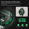 imageVIVOSUN 6 Inch 100Pack Garden Stakes and 328 Feet 100m PECoated Twist Ties Garden Plant Ties with Cutter for Gardening Outdoor Garden Twine Reuseable for Climbing Supporting Plants Tomatoes