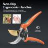 imageVIVOSUN 65 Inch Gardening Scissors Hand Pruner Pruning Shear amd 8quot Bypass Pruning Shears for Gardening HeavyDuty Garden Scissors Ultra Sharp Pruners with Professional Grade SK5 Blades