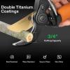 imageVIVOSUN 65 Inch Gardening Scissors Hand Pruner Pruning Shear and 85quot Bypass Pruning Shears for Gardening HeavyDuty Garden Scissors Ultra Sharp Pruners with 34 in Cut Capacity SK5 Blades