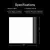 imageVIVOSUN Black and White Panda Film and One Pack 3 in x 7 ft Heavy Duty Zipper for Tarp Kit DoubleSide Indoor Outdoor Dust Barriers Peel ampamp Stick Zipper Black