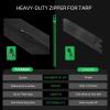 imageVIVOSUN Black and White Panda Film and One Pack 3 in x 7 ft Heavy Duty Zipper for Tarp Kit DoubleSide Indoor Outdoor Dust Barriers Peel ampamp Stick Zipper Black