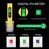 imageVIVOSUN Digital pH Meter and 18Pack pH Meter Buffer Solution Powder pH 686400918 pH Buffer Powder for Precise and Easy pH Tester Calibration