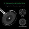 imageVIVOSUN Floor Standing Ashtray Black and White Outdoor Ashtray with Stainless Steel Lid Adjustable Height from 215quot to 35quot for Home Patio