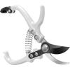 imageVIVOSUN Pruning Shears for Gardening and Bypass Pruning Shears Lightweight Hand Pruner Ergonomic Garden Shears for Cutting Flowers Trimming Plants Branches 6quot Garden Clippers with Sharp SK5 Blades