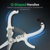 imageVIVOSUN Pruning Shears for Gardening and Bypass Pruning Shears Lightweight Hand Pruner Ergonomic Garden Shears for Cutting Flowers Trimming Plants Branches 6quot Garden Clippers with Sharp SK5 Blades