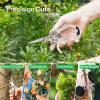 imageVIVOSUN Pruning Shears for Gardening and Bypass Pruning Shears Lightweight Hand Pruner Ergonomic Garden Shears for Cutting Flowers Trimming Plants Branches 6quot Garden Clippers with Sharp SK5 Blades
