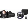 imageVIVOSUN 30X 60X Illuminated Jewelers Loupe Foldable Magnifier and 30X Rechargeable Loupe Magnifier with White LED Light and UV Light Portable Magnifying Glass with Optical Glass Lens ampamp Scale for Jewe