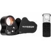 imageVIVOSUN 30X 60X Illuminated Jewelers Loupe Foldable Magnifier and SlideOut Jewelry Loupe Magnifier 30X 60X 90X LED Lighted Eye Loupe with UV Light for Jewelry Diamonds Gems Coins Stamps Rocks
