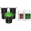 imageVIVOSUN 5Pack 5 Gallon Grow Bags Heavy Duty 300G Thickened Nonwoven Plant Fabric Pots with Handles and Nutrients Base A401 ampamp B142 Bundle