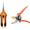 imageVIVOSUN 65 Inch Gardening Scissors Hand Pruner Pruning Shear amd 8quot Bypass Pruning Shears for Gardening HeavyDuty Garden Scissors Ultra Sharp Pruners with Professional Grade SK5 Blades