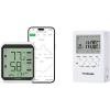 imageVIVOSUN AeroLab THB1 Wireless Bluetooth Hygrometer Thermometer Indoor and 7 Day Programmable Digital Timer with Dual Outlet 20 OnOff UL Listed Heavy Duty Plugin Outlet Timer with Countdown Setting