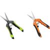 imageVIVOSUN Gardening Scissors 65 Inch Hand Pruner Pruning Shear and 65 Inch Gardening Scissors Hand Pruner Pruning Shear with Straight Stainless Steel Blades Orange 1Pack