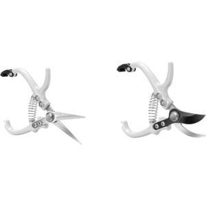 imageVIVOSUN Pruning Shears for Gardening and Bypass Pruning Shears Lightweight Hand Pruner Ergonomic Garden Shears for Cutting Flowers Trimming Plants Branches 6quot Garden Clippers with Sharp SK5 Blades
