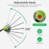 imageVIVOSUN 20quot Cordless Pole Hedge Trimmer and 12 Cordless String Trimmer and Edger 20V 20Ah Weed Eater 2Speed Control with Adjustable Head Pole ampamp Handle Spool Lightweight ampamp Compact Trimmer