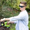 imageVIVOSUN Indoor Hydroponics Anti UVA and UVB Grow Room Glasses Goggles and 19Bulb High Intensity LED Green Light Grow Room Headlight
