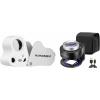 imageVIVOSUN 30X 60X Illuminated Jewelers Loupe Foldable Magnifier and 30X Rechargeable Loupe Magnifier with White LED Light and UV Light Portable Magnifying Glass with Optical Glass Lens