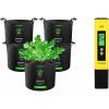 imageVIVOSUN pH Meter Digital Tester for Water 5Pack 5 Gallon Grow Bags Nonwoven Plant Fabric Pots with Handles