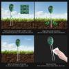 imageVIVOSUN Digital pH and TDS Meter Kits and Soil Tester 3in1 Plant Moisture Meter Light and PH Tester for Home Garden Lawn Farm Indoor and Outdoor Use Promote Plants Healthy Growth